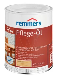 Remmers Onderhoudsolie 0,75 L Kleurloos