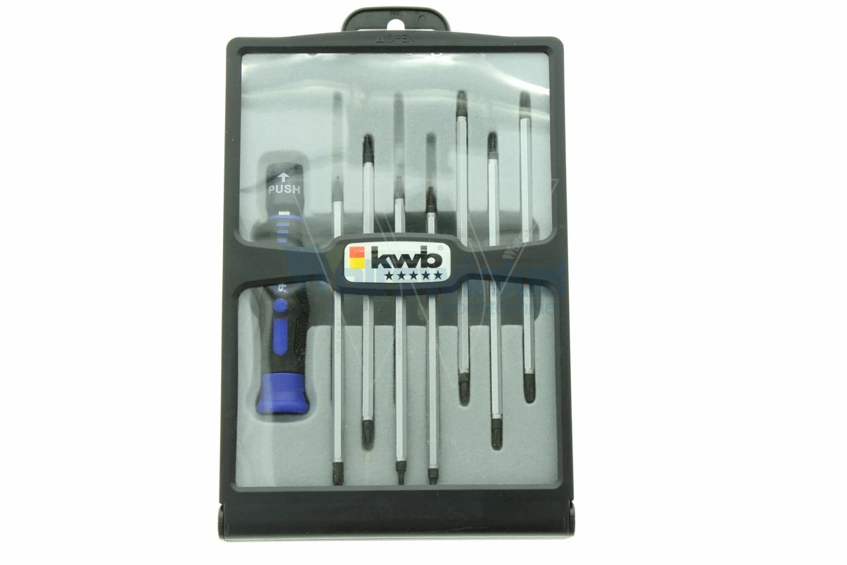 Kwb Precisie Schroevendraaier 8-delig