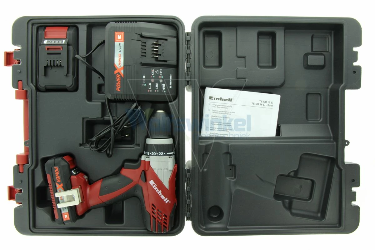 Einhell Te-cd 18 Li-i Bl Kit 4,0 - Afbeelding 4