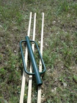 Metaalram Voor Steun & Bamboe Palen