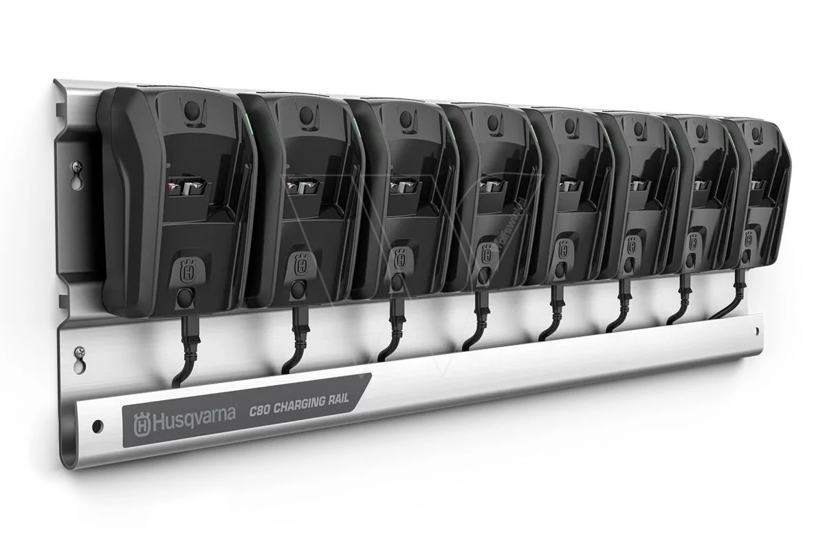 Husqvarna C80 Laadrailcompleet 8x Lader